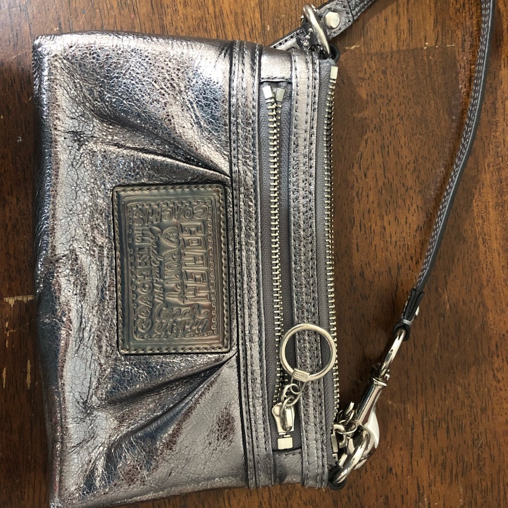 Coach “poppy” wristlet